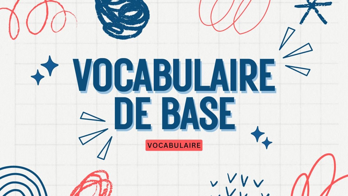 Basic French Vocabulary