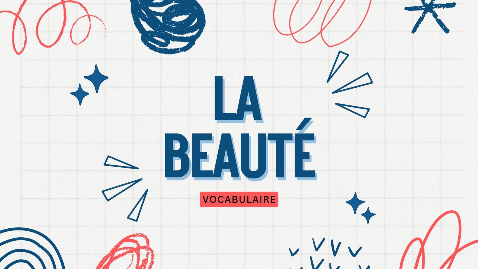 French Beauty Vocabulary