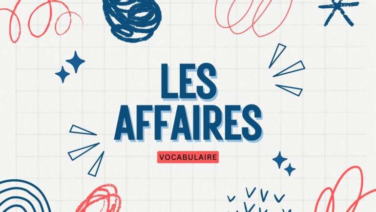 French Business Vocabulary