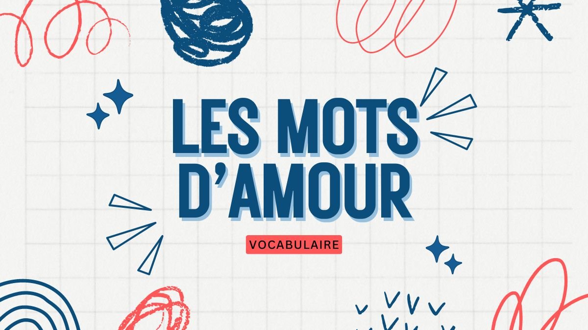 French Love and Romantic Words