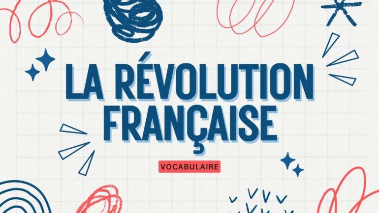 French Revolution Vocabulary