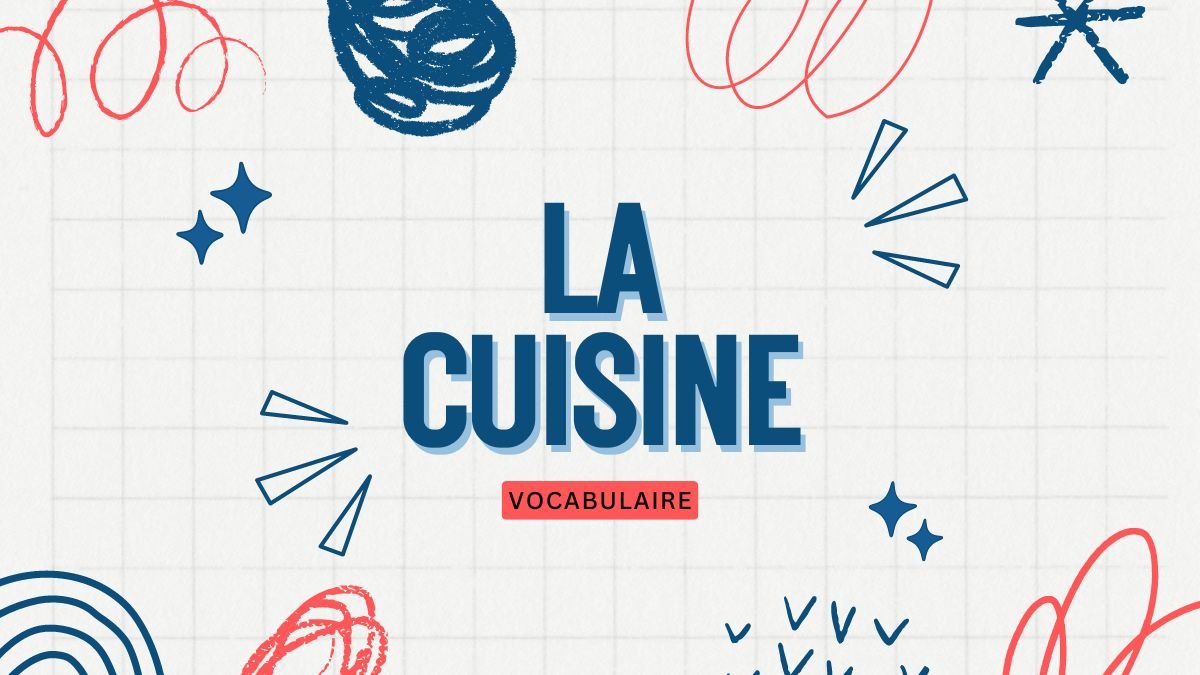 French Kitchen Vocabulary